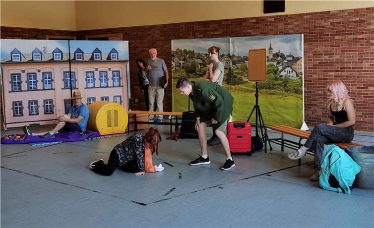 Die Proben zur Kömodie laufen auf Hochtouren. Foto: privat