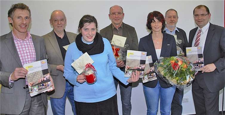 Die Projektgruppe des Beruflichen Ratgebers sowie die Geschäftsführung der St. Raphael CAB.