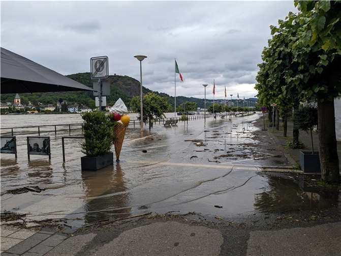 Die Promenade in Remagen.  Foto: KS