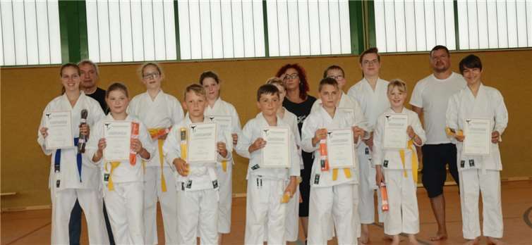 Die Prüflinge begeisterten die Prüfer teilweise mit sehr guten Leistungen.Foto: privat