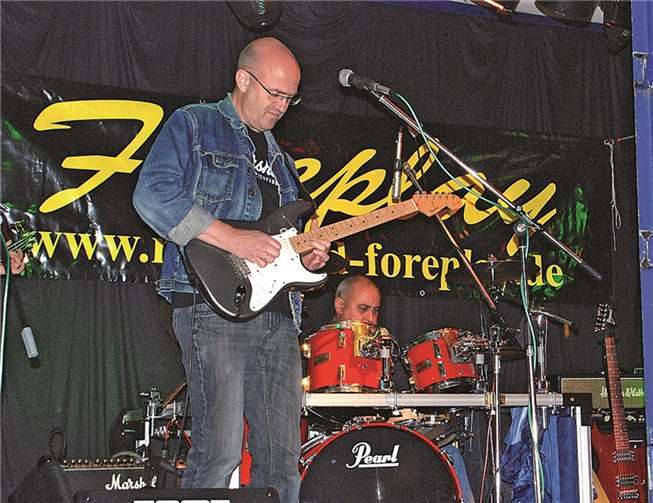 Die Puderbacher Band Foreplay sorgte für Stimmung und Atmosphäre. privat