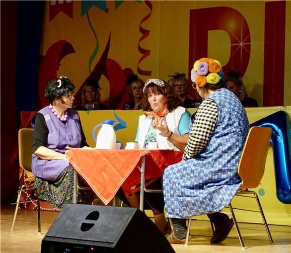 Die Putzfrauen der Moddebaach-Halle.