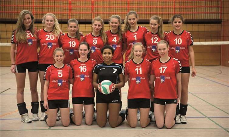 Die Qualifikation ist geschafft, der Kader WDM U18 2013/2014. privat