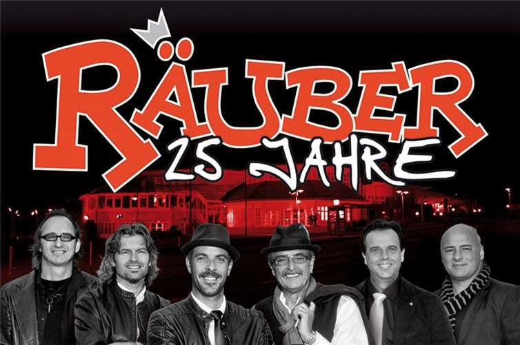 Die RÄUBER sind auf Jubliläumstour und machen Halt am 16. April in Ransbach-Baumbach. privat