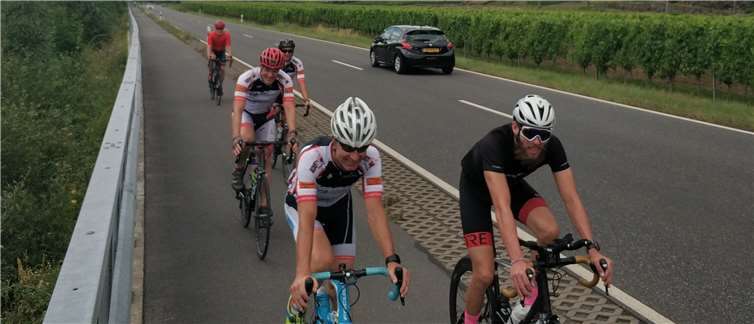 Die Radler waren für einen guten Zweck unterwegs. Foto: privat