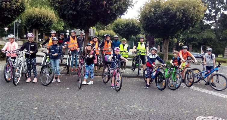 Die Radtour fiel in diesem Jahr etwas hügeliger und anstrengender aus. Fotos: privat