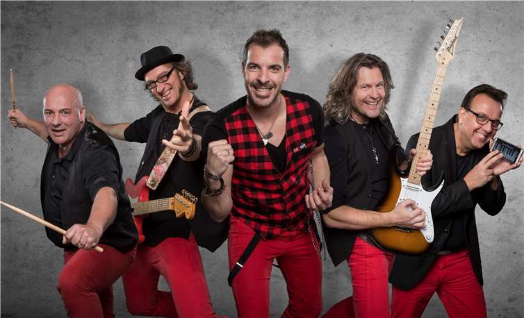 „Die Räuber“ aus Köln stehen am Samstag, 29. September, für 90 Minuten auf der Bühne in Rieden. Pressefotos