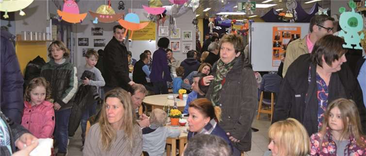 Die Räume des Gemeindekindergartens Sankt Maria Magdalena waren am Tag der Offenen Tür gut gefüllt.privat