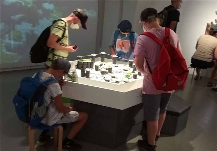 Die Ravensburger Mitmach-Spieleausstellung begeisterte die Kinder.
