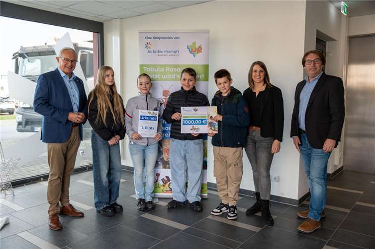 Die Realschule Plus Neustadt/Wied belegt den ersten Platz bei der diesjährigen Tabula Rasa-Aktion.