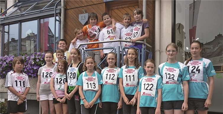 Die Realschule plus engagierte sich mit ihren Staffeln für die Organisation „Markt für Leib und Seele.“privat