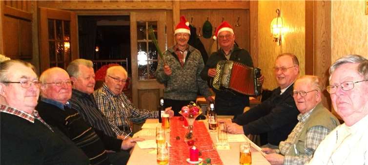 Die Rebellen trafen sich traditionell in der Gaststätte Breitbach in Kruft, um gemeinsam auf das Jahr zurückzublicken.privat
