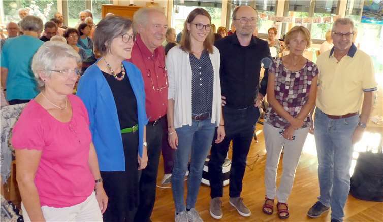 Die Referenten Benita Heinze und Oliver Ramme und das Organisationsteam.Foto: privat