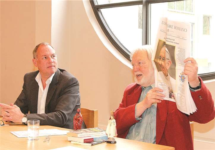 Die Referenten Dr. Jürgen Kroth (l.) und Siegfried Pater.privat