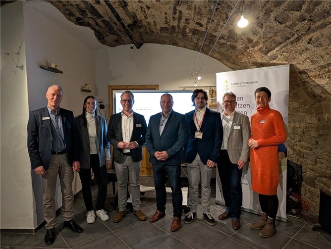 Die Referenten der Veranstaltung.  Foto: Bongart/Zukunftsregion Ahr e.V.