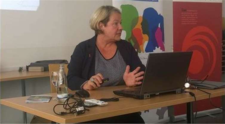 Die Referentin Renate Kewenig. privat