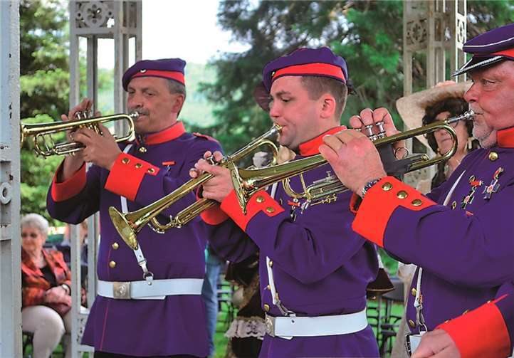 Die Regimentsmusik Garde de Corps ist Aushängeschild der Stadtsoldaten.