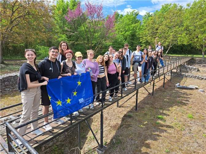 Die Reise nach Griechenland steht in enger Verbindung zum Besuch der griechischen Jugendlichen in Deutschland.  Foto: Privates Johannes-Gymnasium Lahnstein
