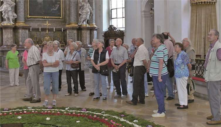 Die Reisegruppe bekam bei ihrer achttägigen Tour viel zu sehen. privat