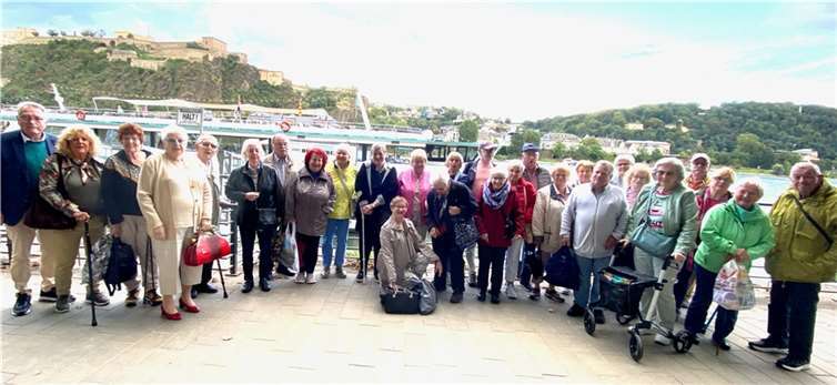 Die Reisegruppe der AWO-Moselweiß. Foto: AWO-Moselweiß