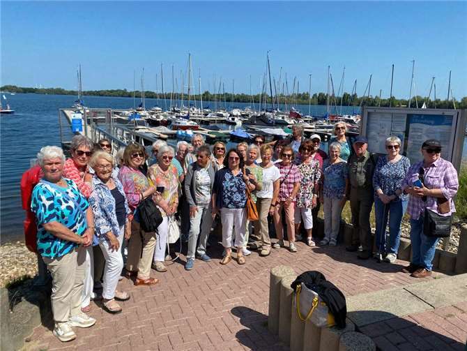 Die Reisegruppe der Ehrenamtsinitiative ‚Ich bin dabei‘ war wieder unterwegs.  Foto: privat