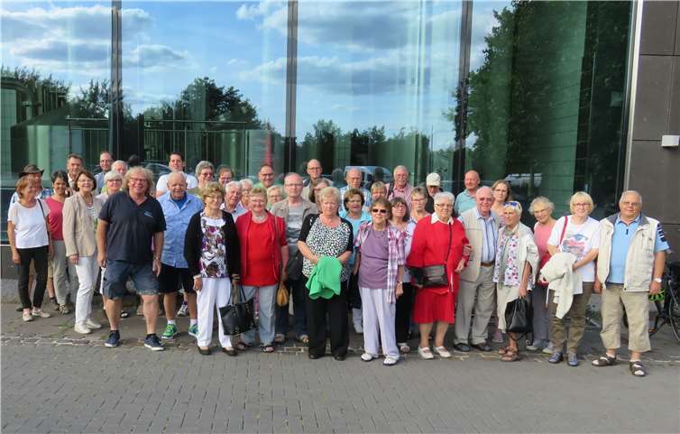 Die Reisegruppe erlebte einen abwechslungsreichen Ausflugstag in Bad Kreuznach und Mendig. privat