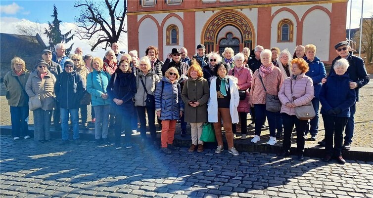 Die Reisegruppe in Limburg