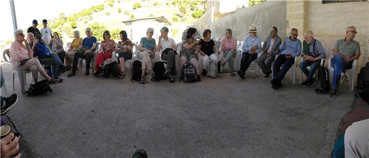 Die Reisegruppe in Palästina. Fotos: privat