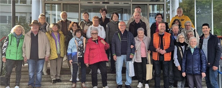 Die Reisegruppe in Wetzlar. Foto: Franziska Feltens-Probstfeld