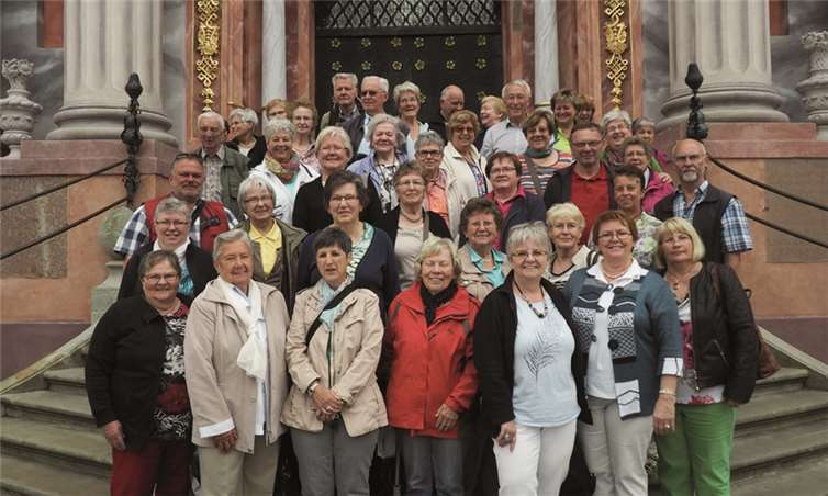 Die Reisegruppe lernte viel Neues über Menschen, Kultur und Bauwerke.privat