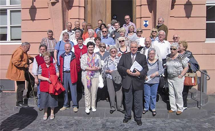 Die Reisegruppe mit MdL Guido Ernst (CDU).Privat