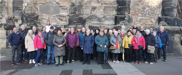 Die Reisegruppe vor der Porta Nigra. Foto: privat