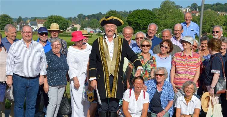 Die Reisegruppe zeigt sich bei sehr guter StimmungFotos: privat