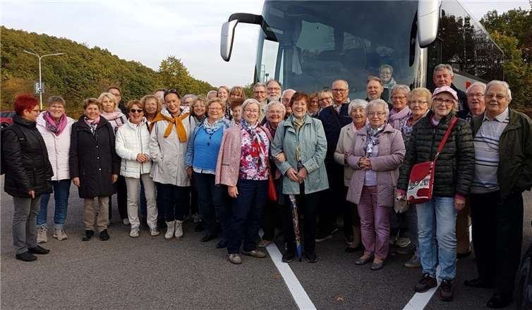 Die Reisenden lernten Monschau aus allen Perspektiven kennen. Archiv Chor Niederbieber