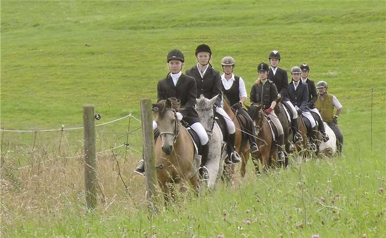 Die Reiter des TuWi Adenau waren alle erfolgreich.  Privat