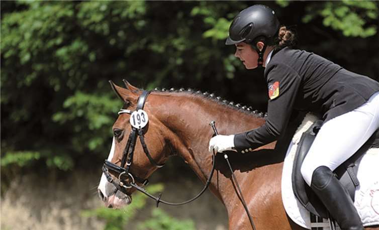 Die Reiterinnen des RC Katharinenhof Großmaischeid zeigten stets gute Leistungen. privat