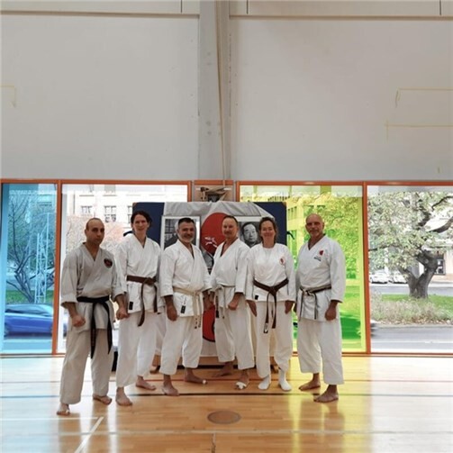 Die Remagener Karatekas konnten in zwei Trainingseinheiten ihre Kenntnisse erweitern.  Foto: privat