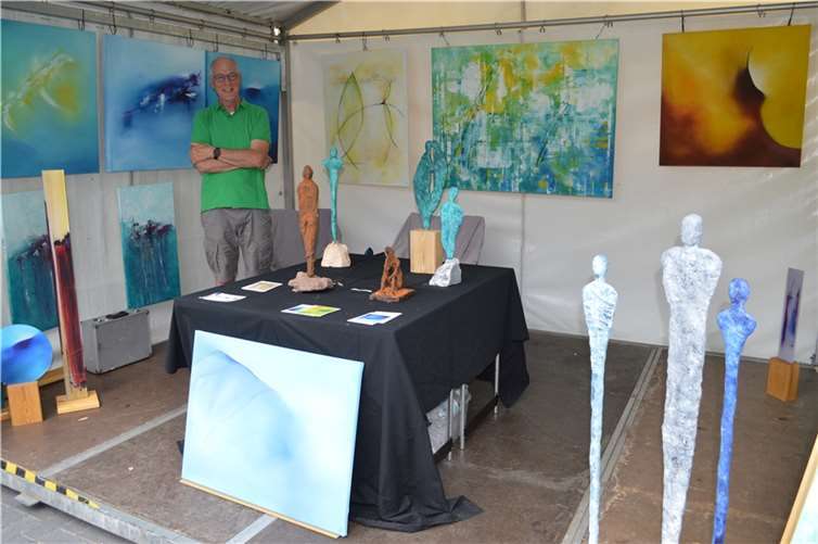 Die Remagener Küntsler stellten ihre Werke aus.