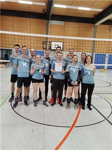 Die Remagener Mixed-Volleyballer. Foto: privat
