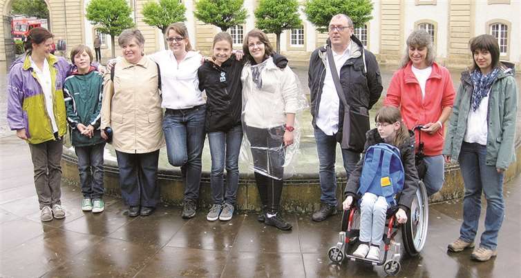 Die Remagener Pilger in Echternach. Privat