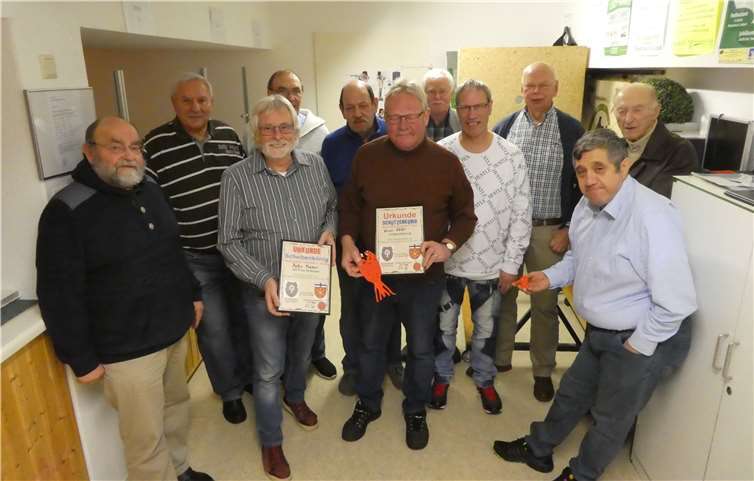 Die Rentnergilde Ockenfels war beim Gästeschießen in Linz erfolgreich. Foto: privat