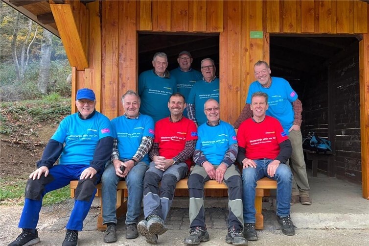 Die Rentnergruppe der Dorfgemeinschaft Wanderath war wieder sehr aktiv.Fotos: privat