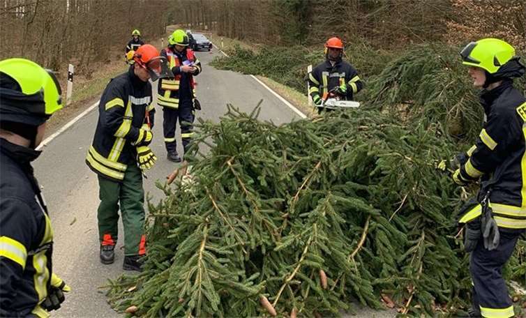 Die Rettungskräfte waren viel im Einsatz. Foto: privat