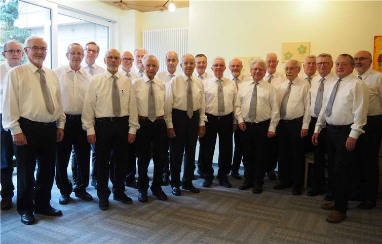 Die Rhein-Mosel-Sänger feiern Jubiläum.Foto: HH