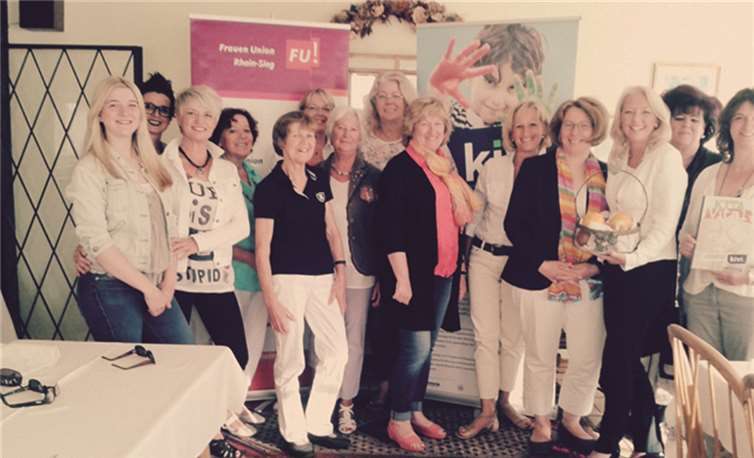 Die Rheinbacher Frauen Union bei der Vorstandssitzung des Kreisvorstands Rhein-Sieg.privat