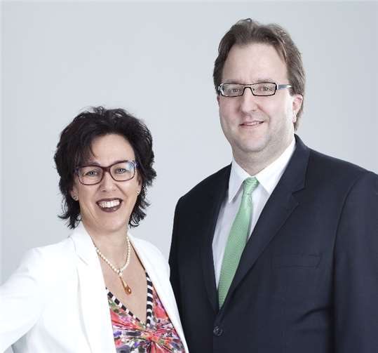 Die Rheinbacher Kreistagsabgeordneten Silke Josten-Schneider und Oliver Baron.CDU Rheinbach