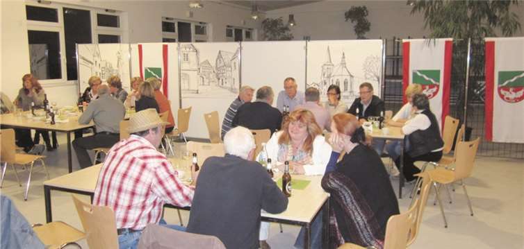 Die Rheinbreitbacher Karnevalisten verbrachten einige gemütliche Stunden. privat