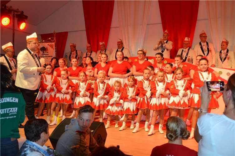 Die Rheinhöhen-Funken begeisterten das Publikum.