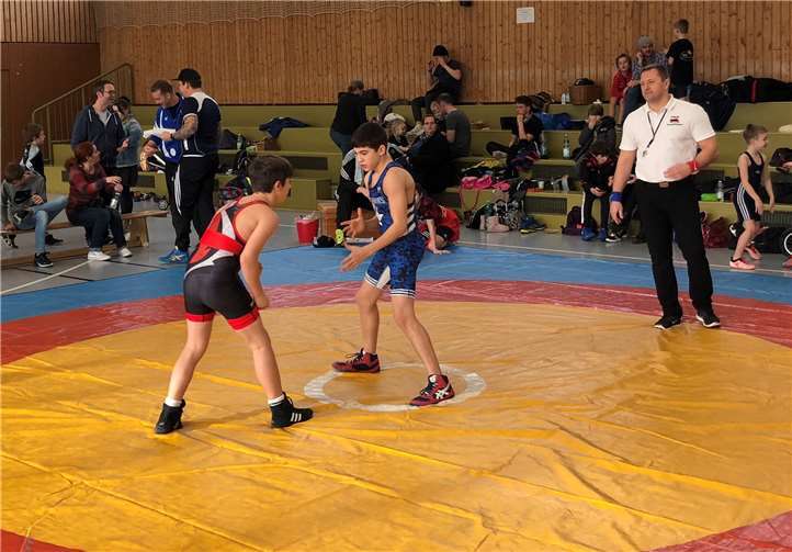 Die Rheinland-Meisterschaften der Jugend im Ringen wurden in Bad Kreuznach ausgetragen.Quelle: Schwerathletikverband Rheinland e.V.