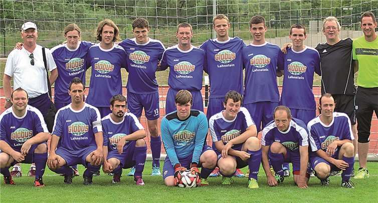 Die Rheinland-Pfalz-Auswahl beim Globus-Fußball-Ländercup in Wetzlar.privat